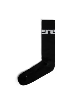 Ski|Accessories<J.Lindeberg Mike Ski Wool Sock Black