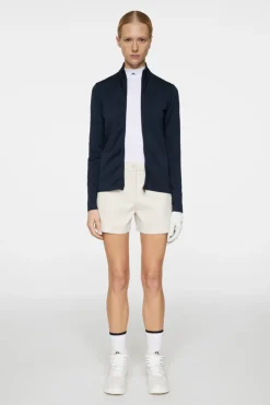 Golf|Base & Mid Layers<J.Lindeberg Nancy Seamless Mid Layer JLNavy