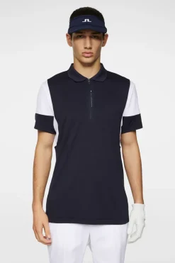 Golf|Polo Shirts<J.Lindeberg Nero Polo JLNavy