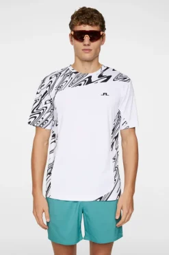 T-shirts|Tennis<J.Lindeberg Niccolo T-shirt LiquifyWhiteL