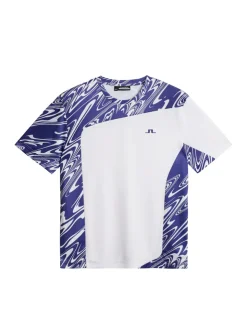 T-shirts|Tennis<J.Lindeberg Niccolo T-shirt LiquifyDeepWisteriaL