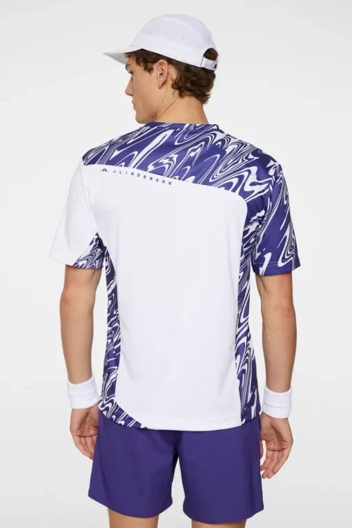 T-shirts|Tennis<J.Lindeberg Niccolo T-shirt LiquifyDeepWisteriaL