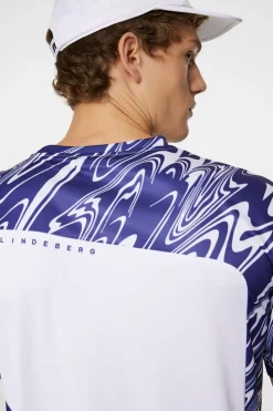 T-shirts|Tennis<J.Lindeberg Niccolo T-shirt LiquifyDeepWisteriaL