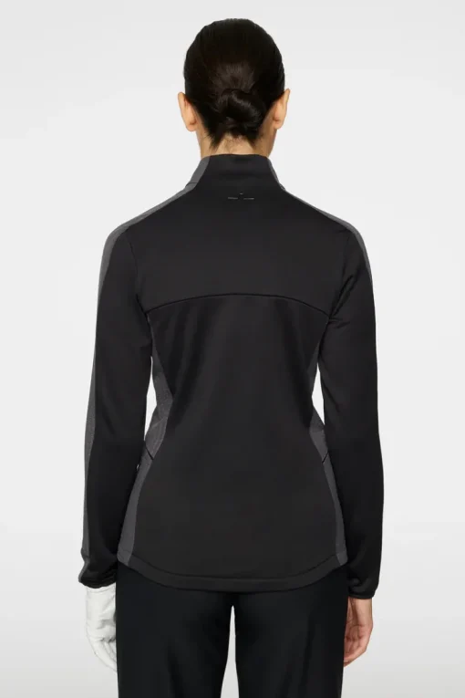 Golf|Ski<J.Lindeberg Nina Hybrid Mid Layer Black