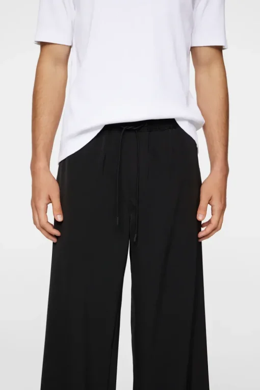 Trousers|Bottoms<J.Lindeberg Noah Track Pants Black