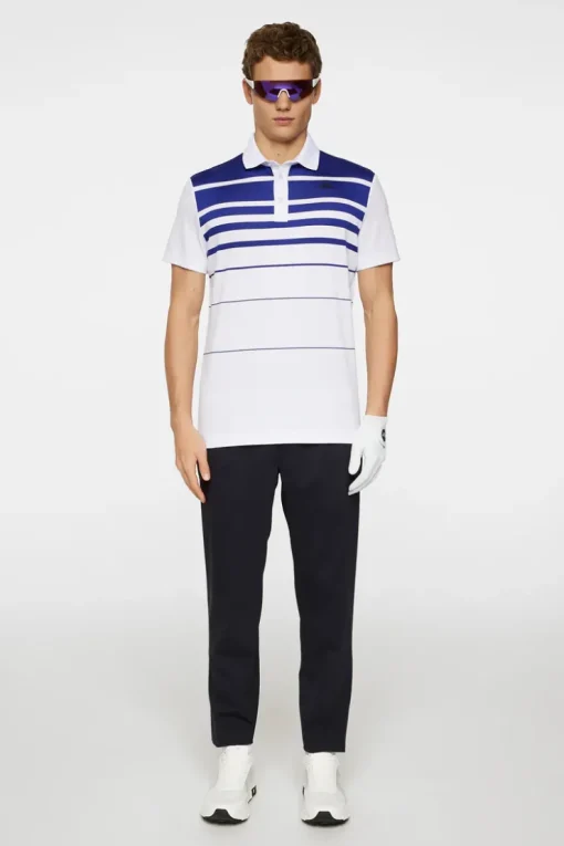 Golf|Polo Shirts<J.Lindeberg Olof Polo White