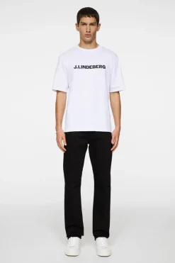 T-shirts|Tops<J.Lindeberg Parcy Logo Tee White