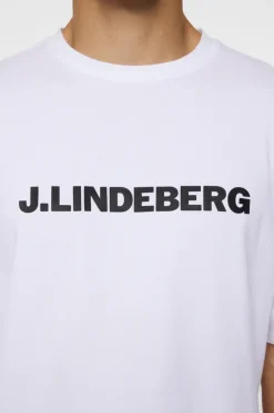 T-shirts|Tops<J.Lindeberg Parcy Logo Tee White