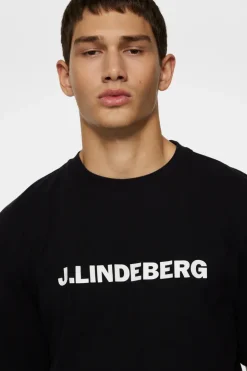 T-shirts|Tops<J.Lindeberg Parcy Logo Tee Black