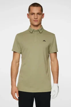 Golf|Polo Shirts<J.Lindeberg Peat Polo OilGreen
