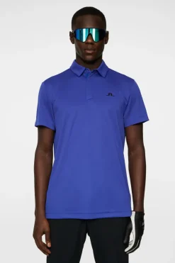 Golf|Polo Shirts<J.Lindeberg Peat Polo ClematisBlue