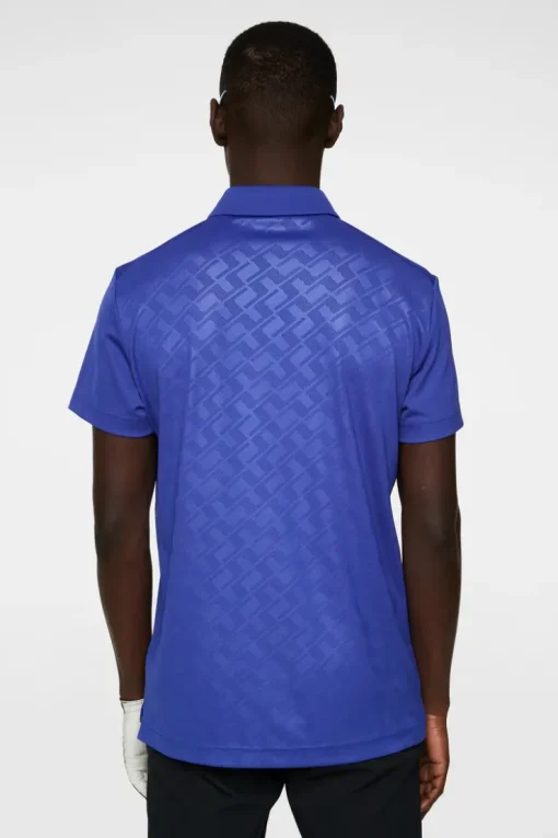 Golf|Polo Shirts<J.Lindeberg Peat Polo ClematisBlue