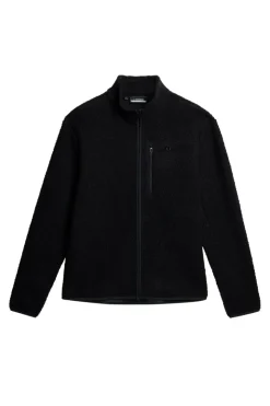 Ski|Base & Mid Layers<J.Lindeberg Peter Pile Jacket Black