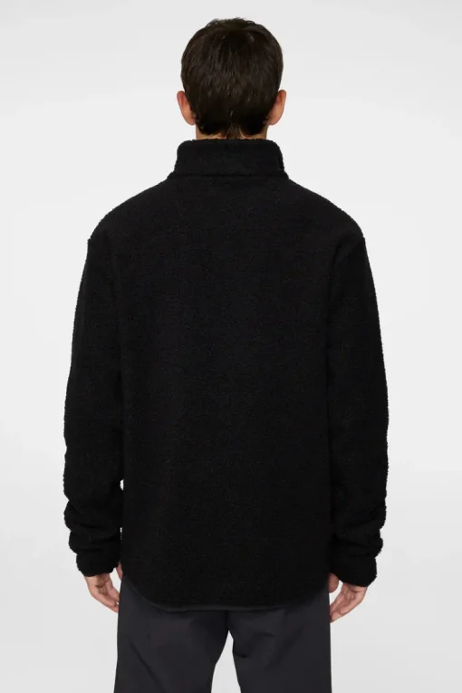 Ski|Base & Mid Layers<J.Lindeberg Peter Pile Jacket Black