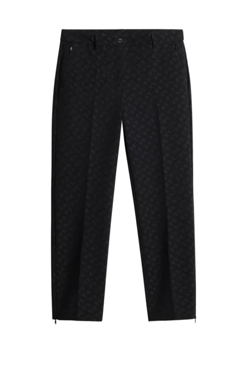 Golf|Trousers<J.Lindeberg Pia Bridge Pant TourGeoJacquardBlackM