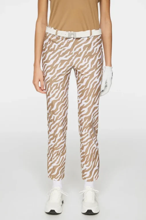 Golf|Trousers<J.Lindeberg Pia Print Pant TourTigerTigersEyeM