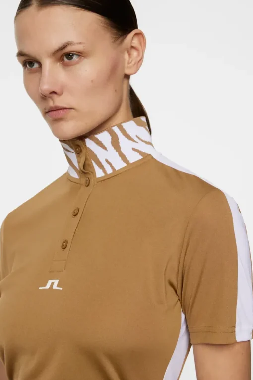 Golf|Tops<J.Lindeberg Pip Polo TigersEye
