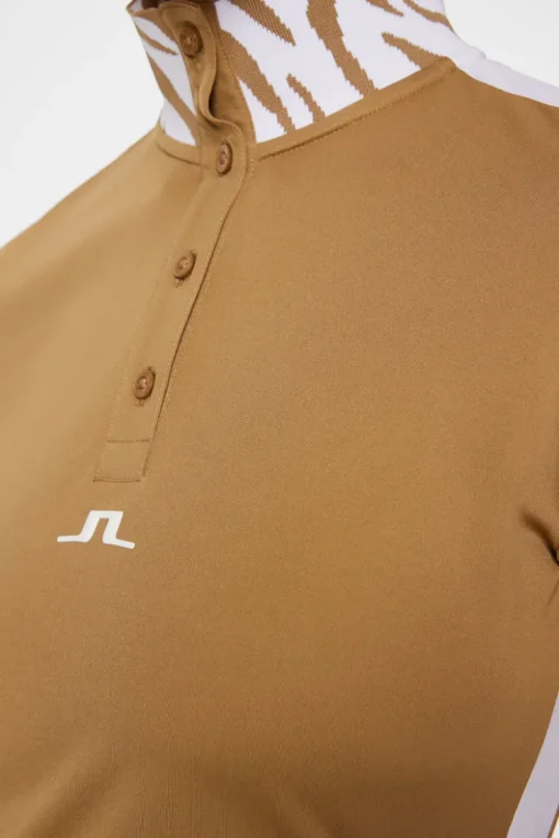 Golf|Tops<J.Lindeberg Pip Polo TigersEye