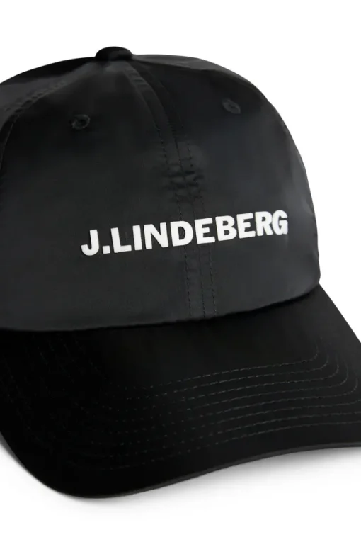 Caps|Accessories<J.Lindeberg Pitstop 6 panel Cap Black