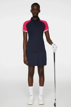 Golf|Tops<J.Lindeberg Priya Polo JLNavy