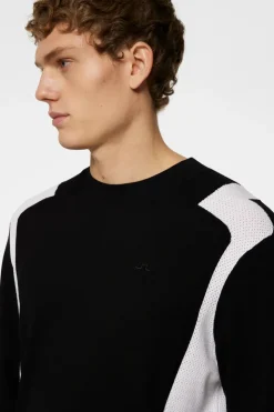 Golf|Knitwear<J.Lindeberg Remi Knitted Sweater Black