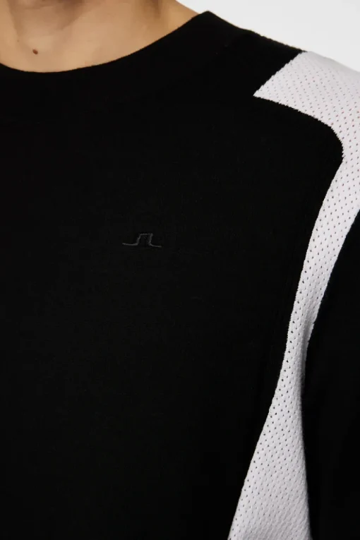 Golf|Knitwear<J.Lindeberg Remi Knitted Sweater Black