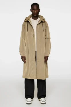 Jackets|Outerwear<J.Lindeberg Remy 2 Tone Raincoat BatiqueKhaki