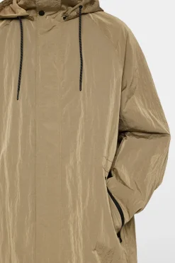 Jackets|Outerwear<J.Lindeberg Remy 2 Tone Raincoat BatiqueKhaki