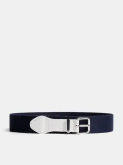 Golf|Golf Belts<J.Lindeberg Retro Belt JLNavy