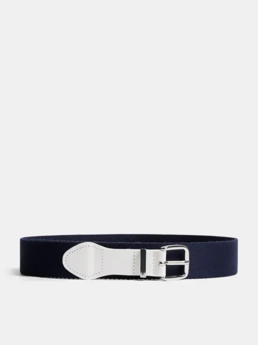 Golf|Golf Belts<J.Lindeberg Retro Belt JLNavy