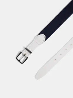 Golf|Golf Belts<J.Lindeberg Retro Belt JLNavy