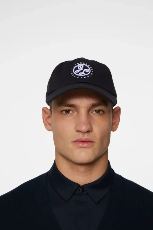 Golf|Golf Caps<J.Lindeberg Retro Cap JLNavy