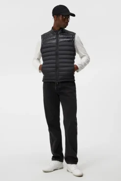 Vests|Vests<J.Lindeberg Rick Light Weight vest Black