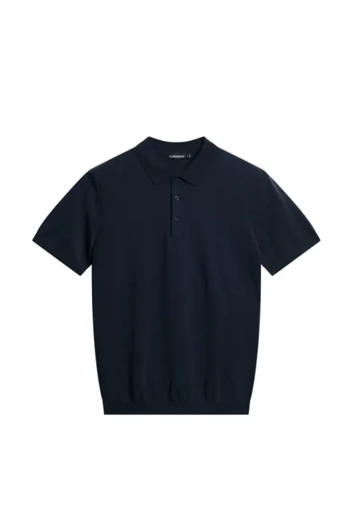 Polo Shirts|Knitwear<J.Lindeberg Ridge Knitted Polo JLNavy