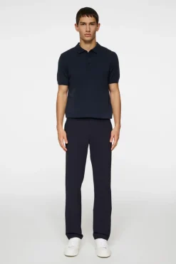 Polo Shirts|Knitwear<J.Lindeberg Ridge Knitted Polo JLNavy