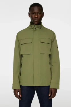 Jackets|Outerwear<J.Lindeberg Riley 4 Way Stretch Jacket Olivine