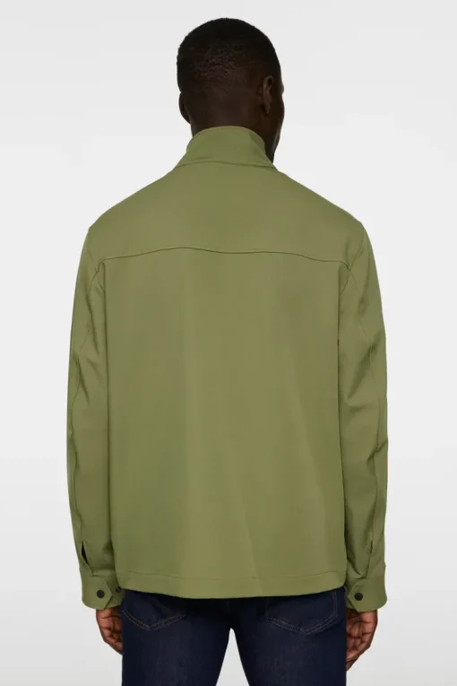 Jackets|Outerwear<J.Lindeberg Riley 4 Way Stretch Jacket Olivine