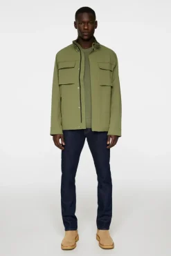 Jackets|Outerwear<J.Lindeberg Riley 4 Way Stretch Jacket Olivine