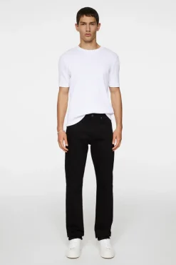 T-shirts|Tops<J.Lindeberg Rob Slim Rib Tee White