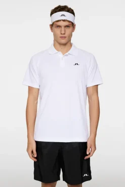 Tennis|Polo Shirts<J.Lindeberg Rod Polo White