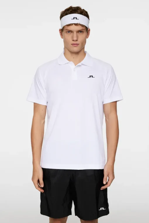Tennis|Polo Shirts<J.Lindeberg Rod Polo White
