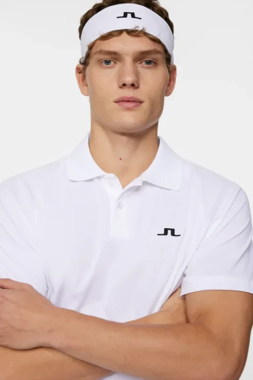 Tennis|Polo Shirts<J.Lindeberg Rod Polo White