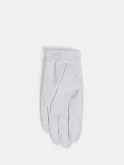 Golf|Golf<J.Lindeberg Ron Leather Golf Glove A White