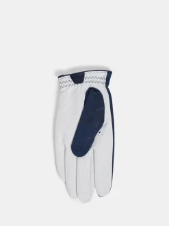 Golf|Golf<J.Lindeberg Ron Leather Golf Glove A JLNavy