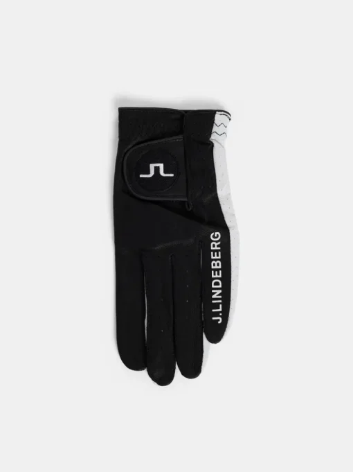 Golf|Golf<J.Lindeberg Ron Leather Golf Glove A Black