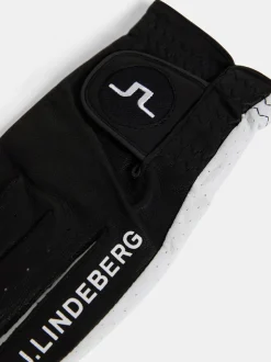 Golf|Golf<J.Lindeberg Ron Leather Golf Glove A Black