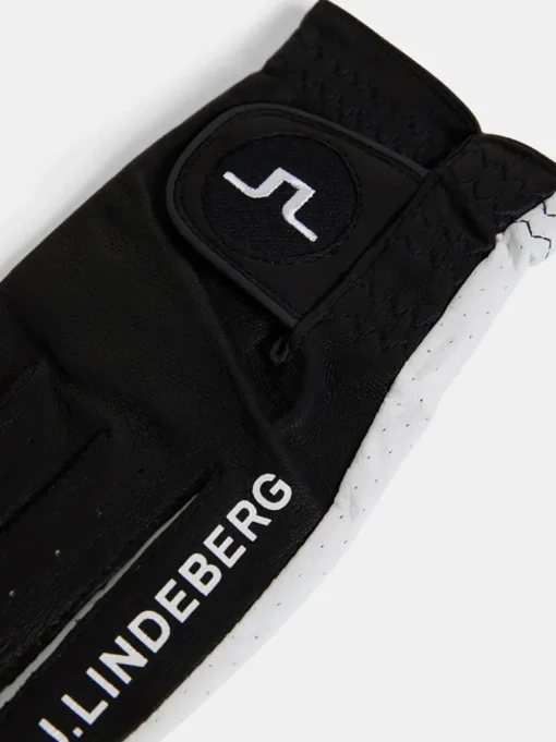 Golf|Golf<J.Lindeberg Ron Leather Golf Glove A Black