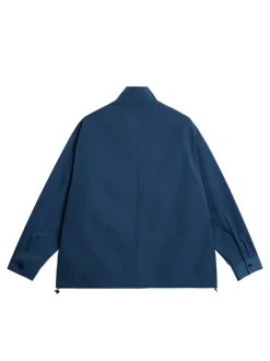 Outerwear|Jackets<J.Lindeberg Ronson Half Zip Overshirt KeyLargo