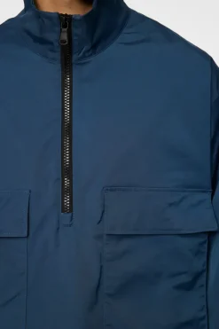 Outerwear|Jackets<J.Lindeberg Ronson Half Zip Overshirt KeyLargo