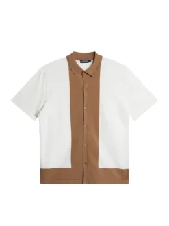 Golf|Knitwear<J.Lindeberg Rue Knitted Polo Shirt White